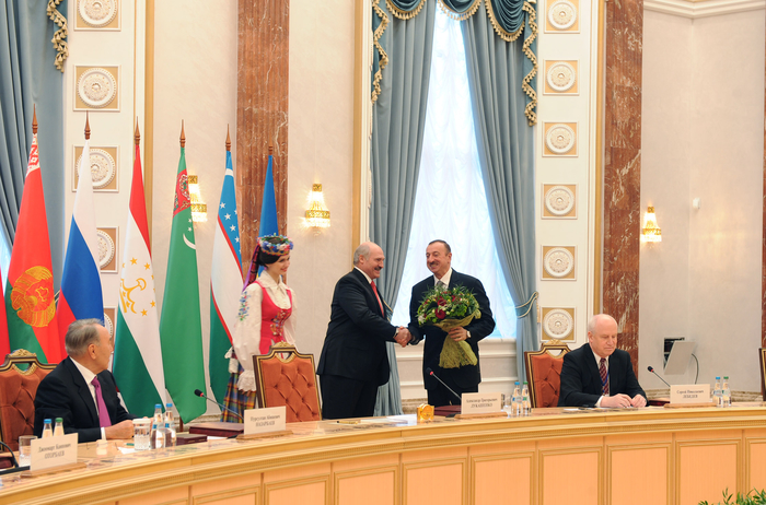 Prezident İlham Əliyev: MDB ölkələrini bir-birinə tarixi köklər bağlayır (FOTO)