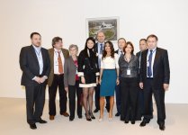 Leyla Əliyeva Rusiyanın bir sıra nüfuzlu kütləvi informasiya vasitələrinin rəhbərləri və nümayəndələri ilə görüşüb (FOTO)