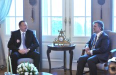 Azərbaycan və Türkiyə prezidentlərinin görüşü olub (FOTO)