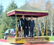 Azərbaycan Prezidenti İlham Əliyevin Ankarada rəsmi qarşılanma mərasimi olub (ƏLAVƏ OLUNUB) (FOTO)