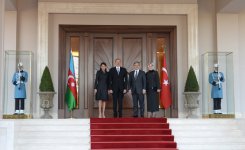 Azərbaycan Prezidenti İlham Əliyevin Ankarada rəsmi qarşılanma mərasimi olub (ƏLAVƏ OLUNUB) (FOTO)