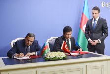 Azərbaycan və Türkiyə arasında 7 sənəd imzalanıb (FOTO)