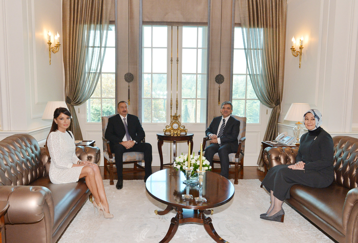 Azərbaycan Prezidenti İlham Əliyevin Ankarada rəsmi qarşılanma mərasimi olub (ƏLAVƏ OLUNUB) (FOTO)