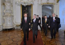 Prezident İlham Əliyev Avstriya Prezidenti Haynts Fişer ilə görüşüb (FOTO)