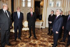 Azərbaycan və Ermənistan prezidentlərinin görüşündə Dağlıq Qarabağ münaqişəsinin nizama salınması müzakirə edilib (FOTO)