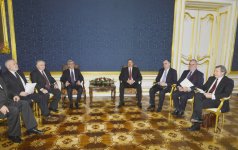 Azərbaycan və Ermənistan prezidentlərinin görüşündə Dağlıq Qarabağ münaqişəsinin nizama salınması müzakirə edilib (FOTO)