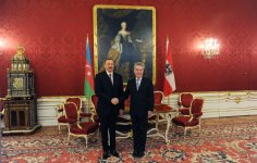 Prezident İlham Əliyev Avstriya Prezidenti Haynts Fişer ilə görüşüb (FOTO)