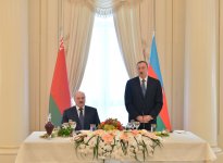 İlham Əliyev: Azərbaycan və Belarus  arasında əlaqələrdə mövqelər üst-üstə düşür (FOTO)