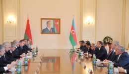 Prezident İlham Əliyev: Son bir neçə ildə Belarus-Azərbaycan münasibətləri möhkəmlənib, çox yüksək səviyyəyə çatıb