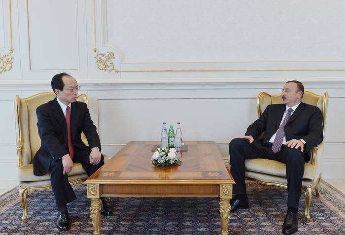 Prezident İlham Əliyev Yaponiya və Yeni Zelandiyanın yeni təyin olunmuş səfirlərinin etimadnamələrini qəbul edib     (FOTO)