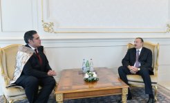 Prezident İlham Əliyev Yaponiya və Yeni Zelandiyanın yeni təyin olunmuş səfirlərinin etimadnamələrini qəbul edib     (FOTO)