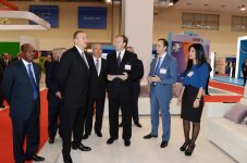 Prezident İlham Əliyev “BakuTel-2013” XIX Azərbaycan Beynəlxalq telekommunikasiya və informasiya texnologiyaları sərgisi ilə tanış olub (FOTO)