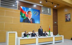 Dövlət Sosial Müdafiə Fondunda ümummilli lider Heydər Əliyevin anım günü ilə bağlı tədbir keçirilib (FOTO)