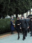 Prezident İlham Əliyev və xanımı ümummilli lider Heydər Əliyevin məzarını ziyarət ediblər (ƏLAVƏ OLUNUB) (FOTO)