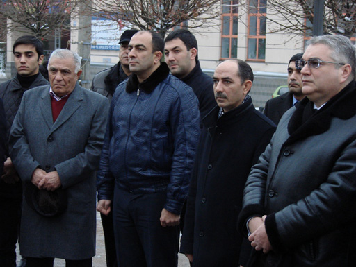 Ukraynada Heydər Əliyevin vəfatının onuncu ildönümü qeyd edilib (FOTO)