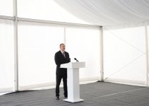 Prezident İlham Əliyev Bakıda Dədə Qorqud parkının açılışında iştirak edib (FOTO)