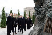 Prezident İlham Əliyev Bakıda Dədə Qorqud parkının açılışında iştirak edib (FOTO)