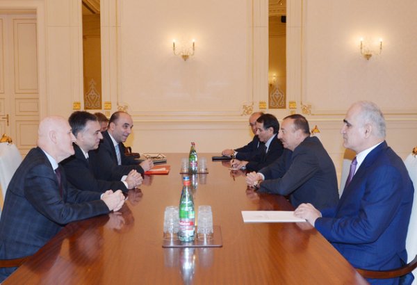 İlham Əliyevin və Monteneqro Prezidenti Filip Vuyanoviçin görüşü olub
