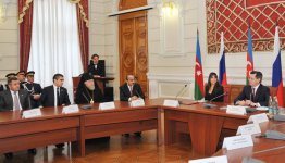 Heydər Əliyev Fondunun vitse-prezidenti Leyla Əliyevaya III dərəcəli Knyaginya Olqa ordeni təqdim edilib  (FOTO)