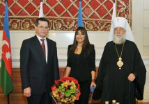 Heydər Əliyev Fondunun vitse-prezidenti Leyla Əliyevaya III dərəcəli Knyaginya Olqa ordeni təqdim edilib  (FOTO)