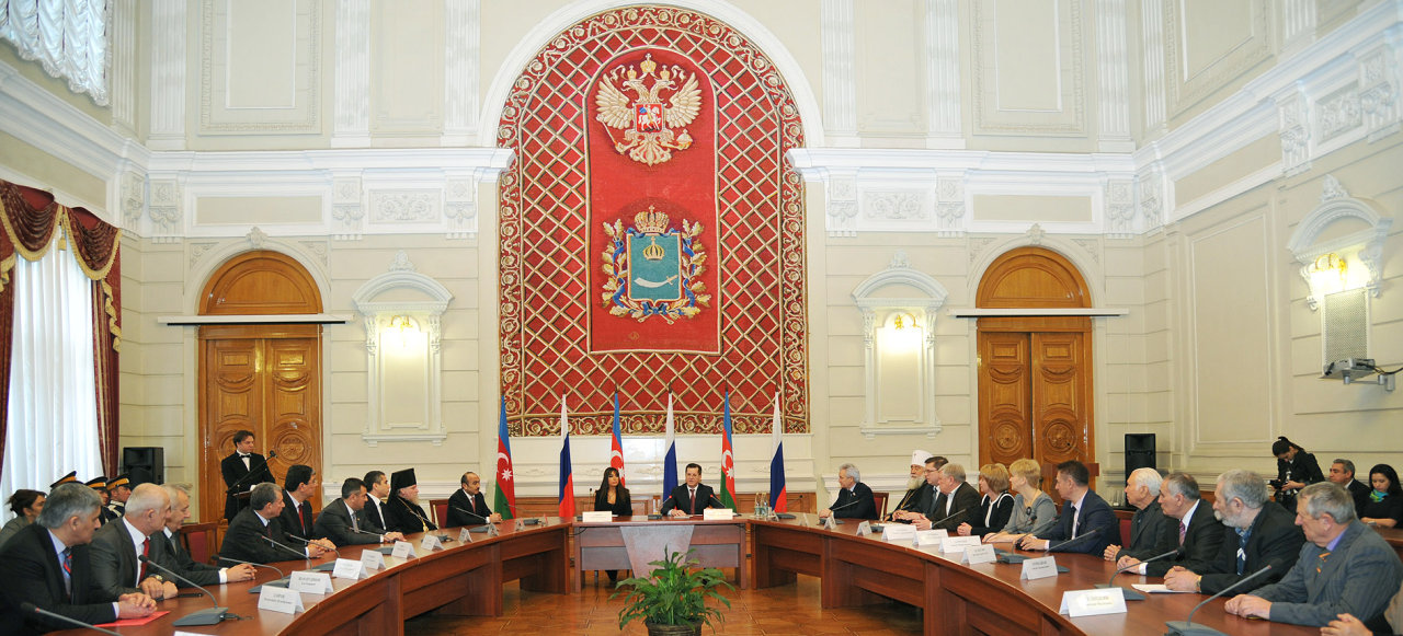 Heydər Əliyev Fondunun vitse-prezidenti Leyla Əliyevaya III dərəcəli Knyaginya Olqa ordeni təqdim edilib  (FOTO)