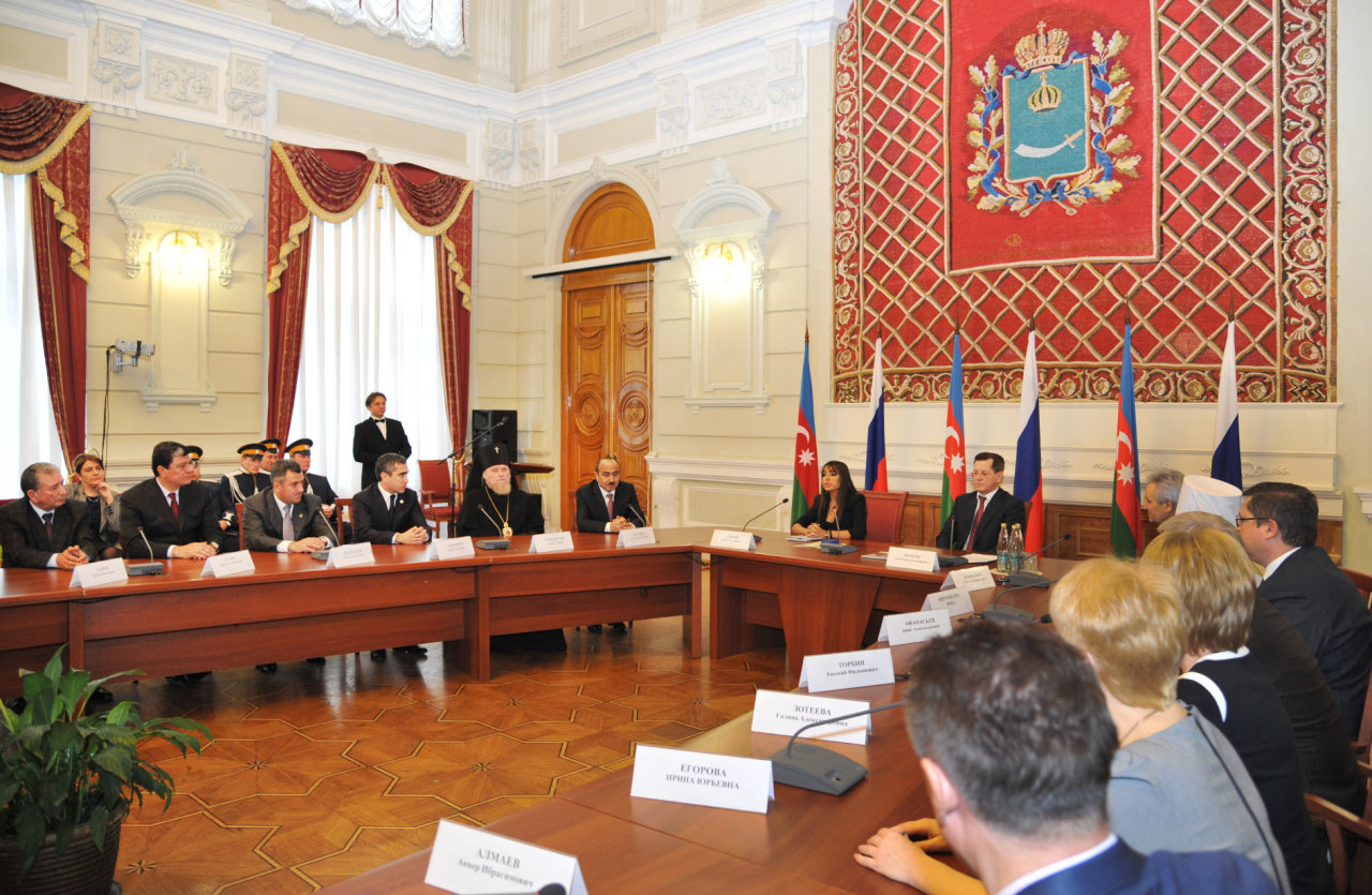 Heydər Əliyev Fondunun vitse-prezidenti Leyla Əliyevaya III dərəcəli Knyaginya Olqa ordeni təqdim edilib  (FOTO)