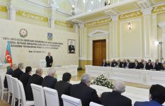 Prezident İlham Əliyev: Bizim siyasətimizin təməlində dövlət maraqları, xalqla iqtidar arasında birlik dayanır (ƏLAVƏ OLUNUB) (FOTO)