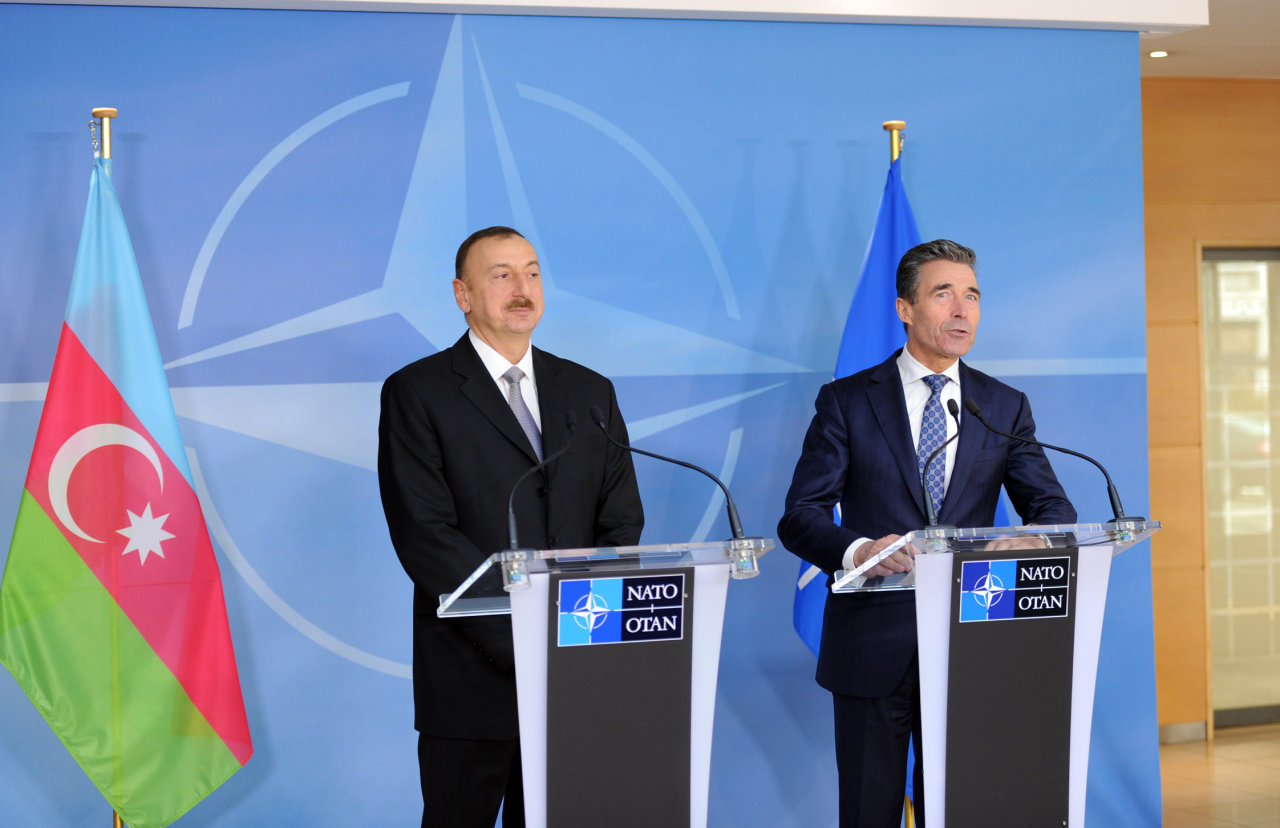 Prezident İlham Əliyev: Azərbaycan-NATO münasibətləri strateji əməkdaşlıq səviyyəsinə yüksəlib (ƏLAVƏ OLUNUB) (FOTO)