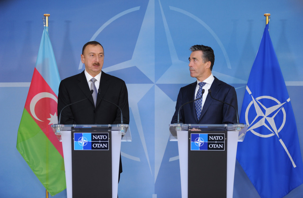 Prezident İlham Əliyev: Azərbaycan-NATO münasibətləri strateji əməkdaşlıq səviyyəsinə yüksəlib (ƏLAVƏ OLUNUB) (FOTO)