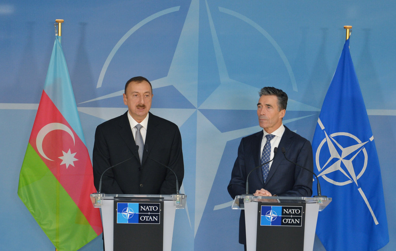 Prezident İlham Əliyev: Azərbaycan-NATO münasibətləri strateji əməkdaşlıq səviyyəsinə yüksəlib (ƏLAVƏ OLUNUB) (FOTO)