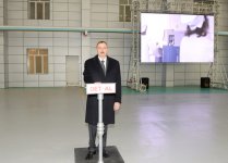 Prezident İlham Əliyev Gəncədə  “DET-AL Alüminium” MMC-nin  zavodlarının açılışında iştirak edib (FOTO)