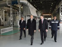Prezident İlham Əliyev Gəncədə  “DET-AL Alüminium” MMC-nin  zavodlarının açılışında iştirak edib (FOTO)