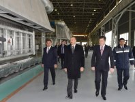 Prezident İlham Əliyev Gəncədə  “DET-AL Alüminium” MMC-nin  zavodlarının açılışında iştirak edib (FOTO)