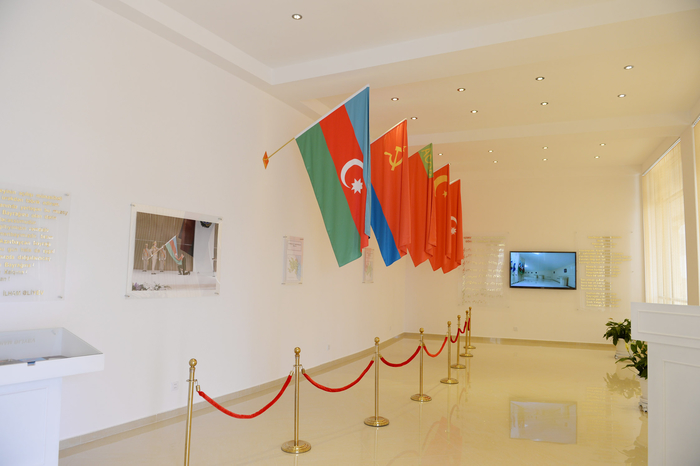 Göygöldə Bayraq Meydanı Kompleksinin açılışı olub (FOTO)