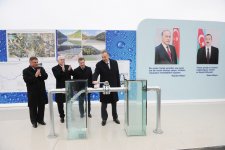 İlham Əliyev Göygölə içməli suyun verilməsi mərasimində iştirak edib (FOTO)
