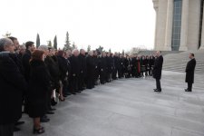 Prezident İlham Əliyev: Azərbaycanda hər bir sahə - təhsil, səhiyyə üzrə, ictimai proseslər çox müsbət istiqamətdə gedir (FOTO)