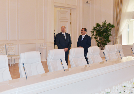 Prezident İlham Əliyev: Azərbaycanda hər bir sahə - təhsil, səhiyyə üzrə, ictimai proseslər çox müsbət istiqamətdə gedir (FOTO)