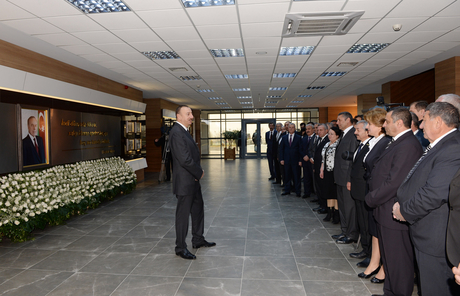 Prezident İlham Əliyev: Azərbaycan  gələn il Avropa Oyunlarını yüksək səviyyədə keçirəcək (FOTO)