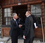 İlham Əliyevin və İsveçrə Prezidenti Didye Burkhalterin görüşü olub (FOTO)
