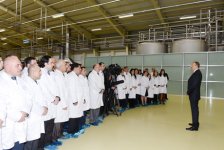 Prezident İlham Əliyev: Biz gələcəkdə çalışmalıyıq ki, qeyri-neft sənayesinin inkişafı daha da sürətlə getsin (FOTO)