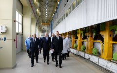 İlham Əliyev Azərbaycan kağız və karton istehsalat kombinatının açılışında iştirak edib (FOTO)