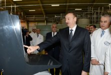"Azərsun Sənaye Parkı"nda yaradılmış Sumqayıt yağ fabriki istifadəyə verilib (FOTO)