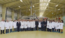 "Azərsun Sənaye Parkı"nda yaradılmış Sumqayıt yağ fabriki istifadəyə verilib (FOTO)