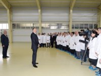 Prezident İlham Əliyev: Biz gələcəkdə çalışmalıyıq ki, qeyri-neft sənayesinin inkişafı daha da sürətlə getsin (FOTO)
