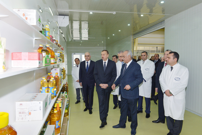 "Azərsun Sənaye Parkı"nda yaradılmış Sumqayıt yağ fabriki istifadəyə verilib (FOTO)