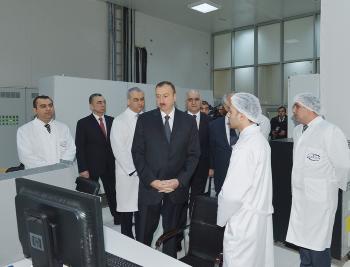 "Azərsun Sənaye Parkı"nda yaradılmış Sumqayıt yağ fabriki istifadəyə verilib (FOTO)