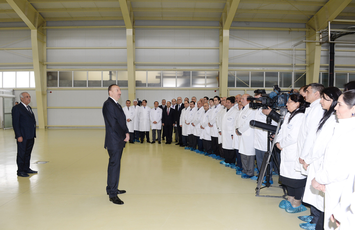 "Azərsun Sənaye Parkı"nda yaradılmış Sumqayıt yağ fabriki istifadəyə verilib (FOTO)