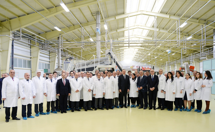 "Azərsun Sənaye Parkı"nda yaradılmış Sumqayıt yağ fabriki istifadəyə verilib (FOTO)