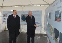 Prezident İlham Əliyev Böyükşor ərazisində tikinti və abadlıq işlərinin gedişi ilə tanış olub (FOTO)