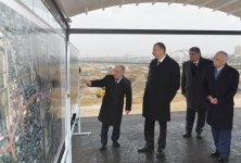 Prezident İlham Əliyev Böyükşor ərazisində tikinti və abadlıq işlərinin gedişi ilə tanış olub (FOTO)